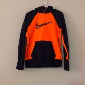 Orange and Purple Sweatshirt